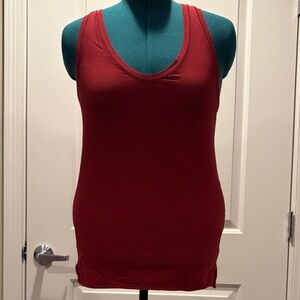 Lululemon Women's Red Sleeveless Top